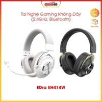 Tai Nghe Chơi Game Không Dây EDra EH414W | Mic Rời | Kết Nối 2.4GHz, Bluetooth - Hàng Chính Hãng
