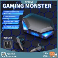 Tai nghe chơi game SPRISE 2021 không dây kết nối Bluetooth âm thanh HIFI 5.2 chuyên dụng