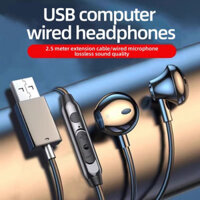 Tai nghe chơi game usb có mic và điều khiển từ xa thích hợp cho máy tính tai nghe chơi game, máy tính xách tay, PUBG và