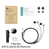 TAI NGHE CHỐNG ỒN KÈM MIC AUKEY EP-C5 (TẶNG KÈM ĐẦU THU BLUETOOTH 4.0)