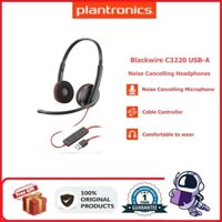 Tai Nghe Chống Ồn Kết Nối USB Giảm Tiếng Ồn Plantronics Blackwire C3220 Blackwire C3210 100%