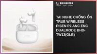 Tai nghe chống ồn True Wireless Pisen P2 ANC ENC Dualmode BHD-TW13(GLB)