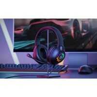 Tai nghe chụp đầu có dây heaphone rgb aukey ghx1 gaming led có mic cho pc - TTG Shop