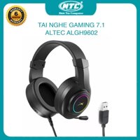 Tai nghe chụp tai 7.1 gaming ALTEC ALGH9602 led RGB - giả lập sống động (Đen) - Nhất Tín Computer