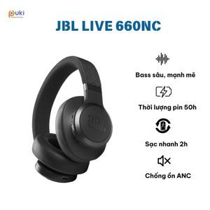 Tai nghe chụp tai Bluetooth JBL LIVE 660NC
