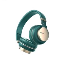 Tai Nghe Chụp Tai Bluetooth Recci W13 - Tai Nghe Gaming Chống Ồn ANC Phong Cách Retro Thời Trang