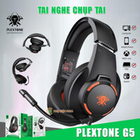 Tai nghe chụp tai bluetooth PLEXTONE G5 chống ồn Headphone có mic gaming độ trễ thấp 45ms - PLEXTONE G7Thương hiệu mới