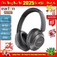 Tai Nghe Chụp Tai Bluetooth EARFUN WAVE PRO Chống Ồn Chủ Động, Lọc Gió, LDAC, Driver 40mm, Game Mode