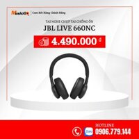 Tai Nghe Chụp Tai Bluetooth Chống ồn JBL LIVE 660NC
