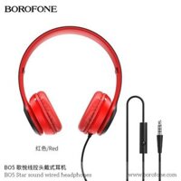 Tai Nghe Chụp Tai BO5 Có Mic, Dây Cắm Âm Thanh 3,5mm, Dây Cáp 1,2M - HOCO Phụ Kiện