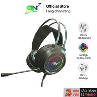 Tai nghe chụp tai chơi game có dây G-net Gh5 âm thanh 7.1, headphone chụp tai gaming G-net Gh5 - Hàng chính hãng