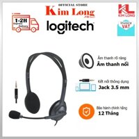 Tai nghe chụp tai có dây H111 Logitech Kết nối 1 Giắc 3.5mm - Âm thanh nổi