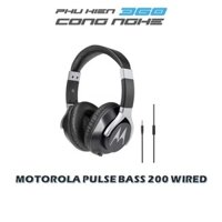 Tai nghe chụp tai có dây Motorola Pulse Bass 200-Chống ồn-Micro trên dây-Jack cắm 3.5mm