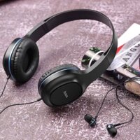 Tai nghe chụp tai có míc cho điện thoại và máy tính Hoco W24 chính hãng - Headphone