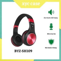 Tai Nghe Chụp Tai Có Mic BYZ-SH109 Dây 2 Đầu jack 3.5mm Dài 1.3m Chơi Game Nghe Nhạc