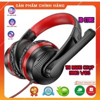 Tai Nghe Chụp Tai Gaming HOCO W103 Tai Phone Chơi Mọi Loại Game Có Micro Tăng Giảm Âm Lượng, Thiết Kế Cứng Cáp