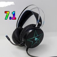 Tai Nghe Chụp Tai Gamming Tomato SK53 7.1 - Đèn led siêu sáng - Âm thanh cực căng - Bảo hành 12 tháng