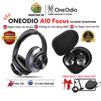 Tai Nghe Chụp Tai Headphone OneOdio A10 Focus, Chống Ồn ANC, Nghe Nhạc 62H - Chính Hãng BH 12 Tháng