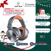 Tai Nghe Chụp Tai Headphone OneOdio Pro 50, Dành Cho DJ, Chuẩn Hi-Res Audio - BH 12 THÁNG