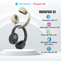 Tai nghe chụp tai Headphone Bluetooth Rockspace O2 chống ồn nghe nhạc 15 tiếng bảo hành 12 tháng