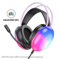 Tai Nghe Chụp Tai Hoco W109 Plus - Bản đặc biệt Tai nghe Gaming chơi game nghe nhạc cho PC 2024 MORE bảo hành 6 tháng