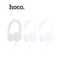 Tai nghe chụp tai Hoco W21 kết nối jack 3.5mm loa ngoài 40mm mút đệm hạn chế âm thanh phát ra, giảm đau tai dài 1.2M