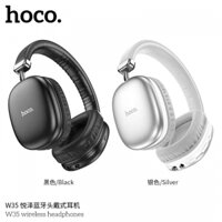 Tai Nghe Chụp Tai Hoco W35 Pin Siêu Trâu 40h, Bluetooth V5.3, Kiểu Dáng Sang Trọng (AN STORE)