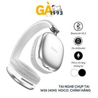 Tai Nghe Chụp Tai Hoco W35 Pin Siêu Trâu 40h, Bluetooth V5.3, Kiểu Dáng Sang Trọng -