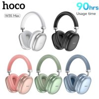 Tai Nghe Chụp Tai Hoco W35 Max, Pin Siêu Trâu 90h, Bluetooth V5.3, Kiểu Dáng Sang Trọng, Chống Ồn, Chống Thấm Nước