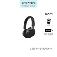 Tai nghe chụp tai không dây Creative Zen Hybrid SXFI với công nghệ Super X-Fi