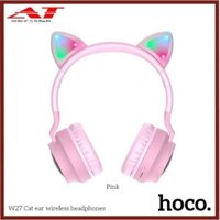 Tai nghe chụp tai mèo Headphone Bluetooth HOCO W27