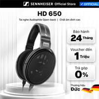 Tai Nghe Chụp Tai Sennheiser HD 650 Hi-Res - Hàng Chính Hãng