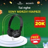 Tai nghe chụp tai Sony MDR ZX110AP, gọn nhẹ, thời trang, phù hợp mọi lứa tuổi - Hàng Chính Hãng