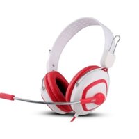 TAI NGHE CHUYÊN GAME OVANN X11 Tai nghe gaming có mic Tai nghe Over-ear OVANN X11 (Trắng,Đỏ)