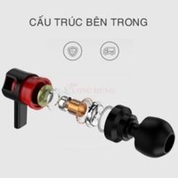 Tai nghe có dây Bagi Super Bass BM-M3 - Hàng chính hãng - Âm thanh cực trong, chống ồn tốt, độ dài dây 1.2m