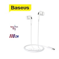 Tai nghe có dây Baseus Encok C18 chân cắm Type-C ,tích hợp Micro dài 110cm dùng cho Android/SAMSUNG/IP15/16PROMAX