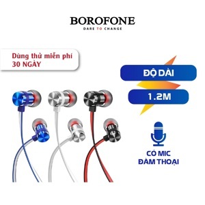 Tai nghe có dây Borofone BM48