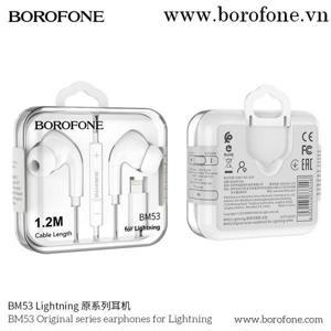 Tai nghe có dây Borofone BM53 Lighting