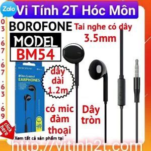 Tai nghe có dây Borofone BM54