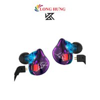 Tai nghe có dây có mic KZ ZST - Hàng chính hãng - Purple