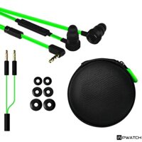 Tai nghe có dây dành cho Razer Hammerhead Pro V2 Tai nghe nhét tai có mic Tai nghe chơi game điều khiển âm thanh nổi [pwatch]