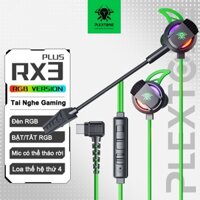Tai Nghe Có Dây Gaming Plextone RX3 Plus Có Micrô Và Đèn LED