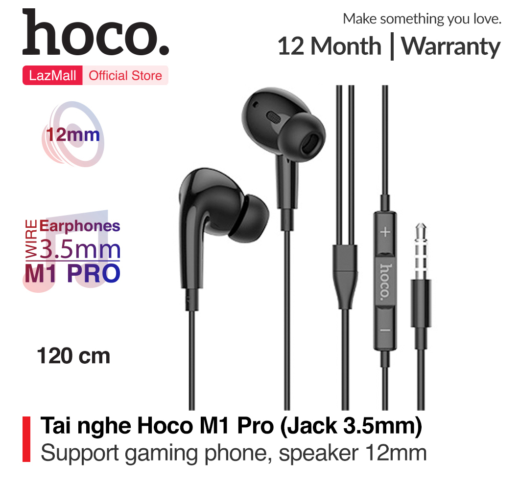 Tai nghe có dây Hoco M1 Pro 3.5mm