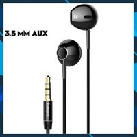 Tai Nghe Có Dây Mic Bass Âm Thanh Jack 3.5Mm Cho Điện ThoạiEncok H06 Samsung Xiaomi - Hàng Chính Hãng Baseus - Đen