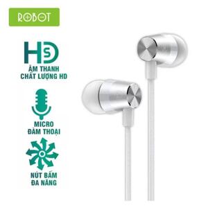Tai nghe có dây nhét tai Mic HD ROBOT RE101S
