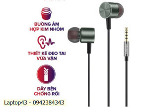 Tai nghe có dây nhét tai Mic HD ROBOT RE101S