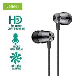 Tai nghe có dây nhét tai Mic HD ROBOT RE101S