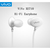 Tai nghe có dây Vivo XE710 mới chính thức chính hãng Tai nghe thể thao HiFi có mic cho điện thoại thông minh Vivo X9plus X20 X21 X23 Nex