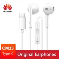 Tai Nghe Có Nút Điều Chỉnh Âm Lượng Loại C Kèm Mic Cho Huawei CM33 P20 P30 P40 Pro MATE20 Mate30 40 Nova5T