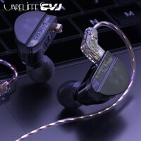 Tai nghe có thể điều chỉnh Urareliffe CVJ Konoka 3D Triple Hybrid 1DD + 1BA + 1Vibration Driver Earbud 4 chế độ Điều chỉnh Tai nghe âm nhạc Màn hình HIFI với cáp đồng không chứa oxy